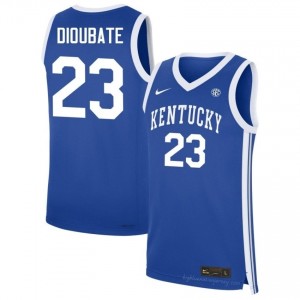 Mouhamed Dioubate #23 Kentucky Wildcats Basketball Player Jersey | Men Royal Stitched Polyester 48679976