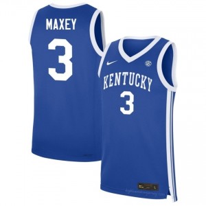 Tyrese Maxey #3 Kentucky Wildcats Basketball Player Jersey | Men Royal Stitched Polyester 37776097